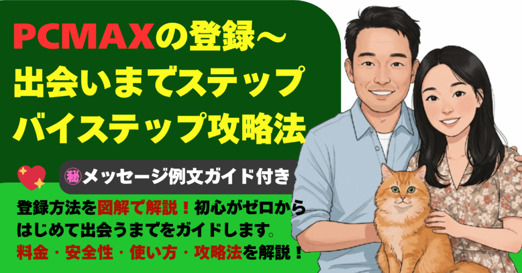 ハッピーメールの登録～攻略まで完全パーフェクトガイド